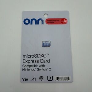On Running Blue microSDXC Express Card
